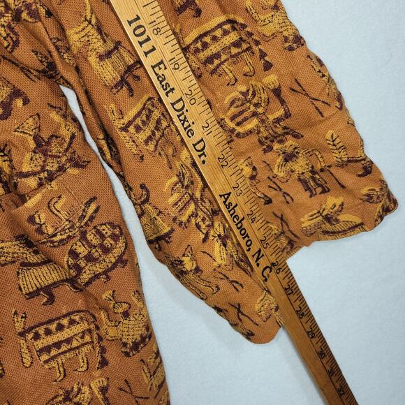 Vtg Chicos Shawl Cardigan Womens Medium Kimono Lagenlook Cottagecore Art To Wear - Picture 7 of 12